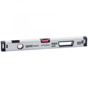 Draper Tools 600mm Opti-Vision™ Box Section Ergo-Grip™ Levels with Dual Vials