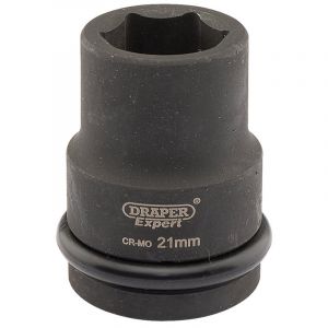 Draper Tools Expert 21mm 3/4 Square Drive Hi-Torq® 6 Point Impact Socket