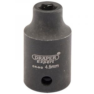 Draper Tools Expert 4.5mm 1/4 Square Drive Hi-Torq® 6 Point Impact Socket