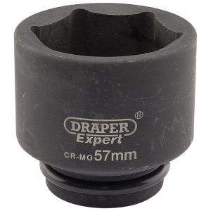 Draper Tools Expert 57mm 3/4 Square Drive Hi-Torq® 6 Point Impact Socket