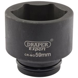 Draper Tools Expert 59mm 3/4 Square Drive Hi-Torq® 6 Point Impact Socket