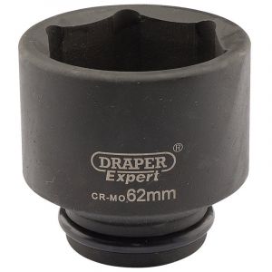 Draper Tools Expert 62mm 3/4 Square Drive Hi-Torq® 6 Point Impact Socket