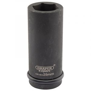 Draper Tools Expert 25mm 3/4 Square Drive Hi-Torq® 6 Point Deep Impact Socket