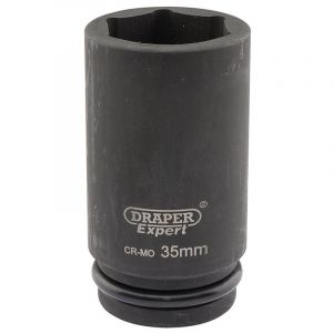 Draper Tools Expert 35mm 3/4 Square Drive Hi-Torq® 6 Point Deep Impact Socket