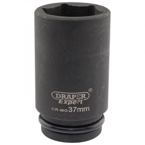 Draper Tools Expert 37mm 3/4 Square Drive Hi-Torq® 6 Point Deep Impact Socket