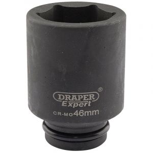 Draper Tools Expert 46mm 3/4 Square Drive Hi-Torq® 6 Point Deep Impact Socket