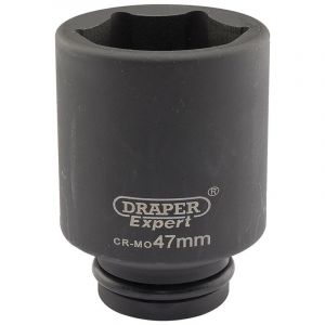Draper Tools Expert 47mm 3/4 Square Drive Hi-Torq® 6 Point Deep Impact Socket