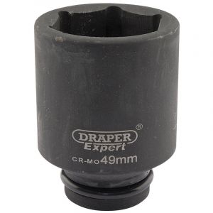Draper Tools Expert 49mm 3/4 Square Drive Hi-Torq® 6 Point Deep Impact Socket