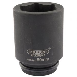 Draper Tools Expert 50mm 3/4 Square Drive Hi-Torq® 6 Point Deep Impact Socket