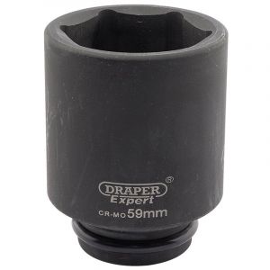Draper Tools Expert 59mm 3/4 Square Drive Hi-Torq® 6 Point Deep Impact Socket
