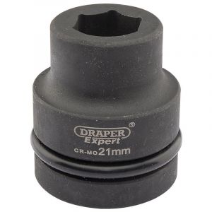 Draper Tools Expert 21mm 1 Square Drive Hi-Torq® 6 Point Impact Socket