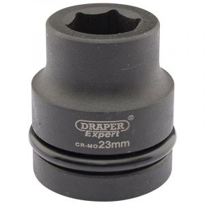 Draper Tools Expert 23mm 1 Square Drive Hi-Torq® 6 Point Impact Socket
