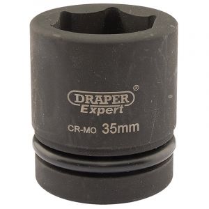 Draper Tools Expert 35mm 1 Square Drive Hi-Torq® 6 Point Impact Socket