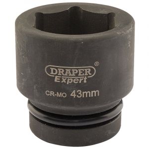 Draper Tools Expert 43mm 1 Square Drive Hi-Torq® 6 Point Impact Socket