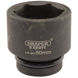 Draper Tools Expert 50mm 1 Square Drive Hi-Torq® 6 Point Impact Socket