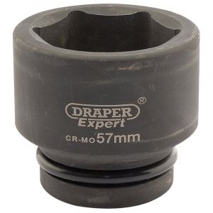 Draper Tools Expert 57mm 1 Square Drive Hi-Torq® 6 Point Impact Socket