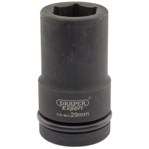 Draper Tools Expert 29mm 1 Square Drive Hi-Torq® 6 Point Deep Impact Socket