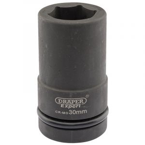 Draper Tools Expert 30mm 1 Square Drive Hi-Torq® 6 Point Deep Impact Socket