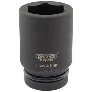 Draper Tools Expert 41mm 1 Square Drive Hi-Torq® 6 Point Deep Impact Socket