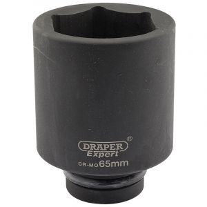 Draper Tools Expert 65mm 1 Square Drive Hi-Torq® 6 Point Deep Impact Socket