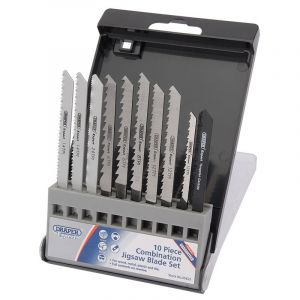 Draper Tools Assorted Jigsaw Blade Set (10 Piece)