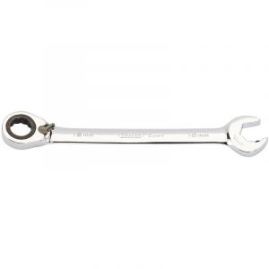 Draper Tools Expert 18mm Draper Expert Hi-Torq® Metric Reversible Ratcheting Open End/Combination Spanner