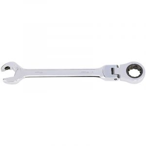 Draper Tools Metric Combination Spanner with Flexible Head and Double Ratcheting Features (16mm)
