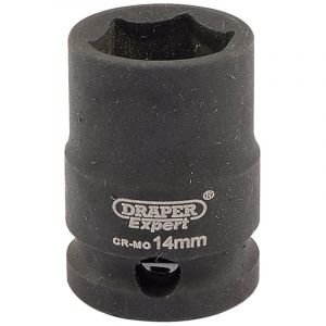 Draper Tools Expert 14mm 3/8 Square Drive Hi-Torq® 6 Point Impact Socket