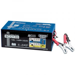 Draper Tools Expert 6/12/24V Battery Charger with Desulphation Facility