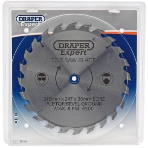 Draper Tools Expert TCT Saw Blade 315X30mmx24T