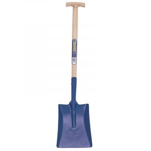 Draper Tools Expert Square Mouth T Handled Shovel with Ash Shaft
