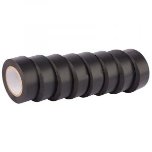 Draper Tools Expert 8 x 10M x 19mm Black Insulation Tape to BSEN60454/Type2