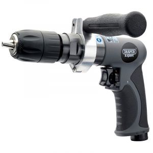 Draper Tools Expert Composite Body Soft Grip Reversible Air Drill with 13mm Keyless Chuck