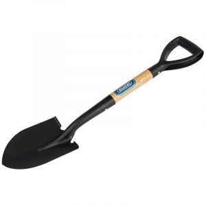 Draper Tools Round Point Mini Shovel with Wood Shaft