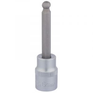 Draper Tools 3/8 Sq. Dr. Ball End Hexagonal Socket Bits (6mm)