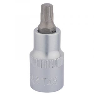 Draper Tools T45 x 55mm 1/2 Square Drive Draper TX-STAR® Socket Bit