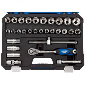 Draper Tools 1/2 Sq. Dr. Metric Socket Set (30 Piece)