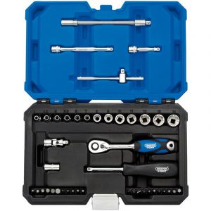 Draper Tools 1/4 Sq. Dr. Metric Draper Expert Multi-Drive® Socket Set (43 piece)