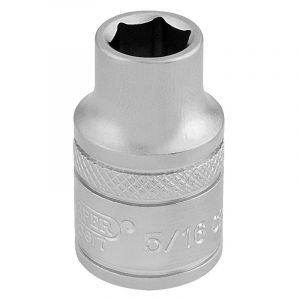 Draper Tools 3/8 Square Drive 6 Point Imperial Socket (5/16)