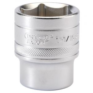 Draper Tools 1/2 Square Drive 6 Point Imperial Socket (1.1/16)