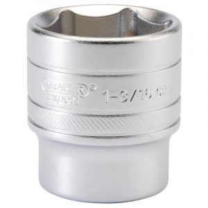 Draper Tools 1/2 Square Drive 6 Point Imperial Socket (1.3/16)