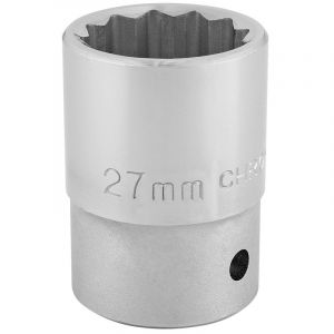 Draper Tools 3/4 Square Drive 12 Point Socket (27mm)