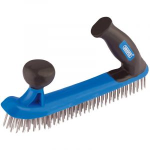 Draper Tools Two Handle Wire Brush (235mm)