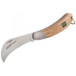 Draper Tools Budding Knife with FSC Certified Oak Handle