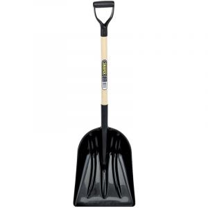Draper Tools Rubble and Debris/Multi-Purpose ABS Shovel with Hardwood Shaft