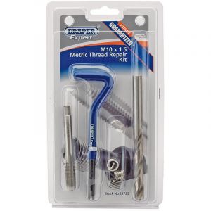 Draper Tools Expert M10 x 1.5 Metric Thread Repair Thread Kit