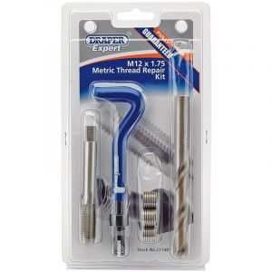 Draper Tools Expert M12 x 1.75 Metric Thread Repair Thread Kit