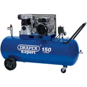 Draper Tools 150L Belt-Driven Air Compressor (2.2kW)
