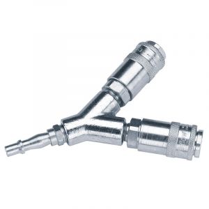 Draper Tools PCL Twin Standard Coupling with Two Male Couplings and One Tailpiece Supplied