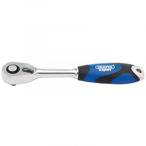 Draper Tools 1/4 Sq. Dr. 72 Tooth Soft Grip Reversible Ratchets